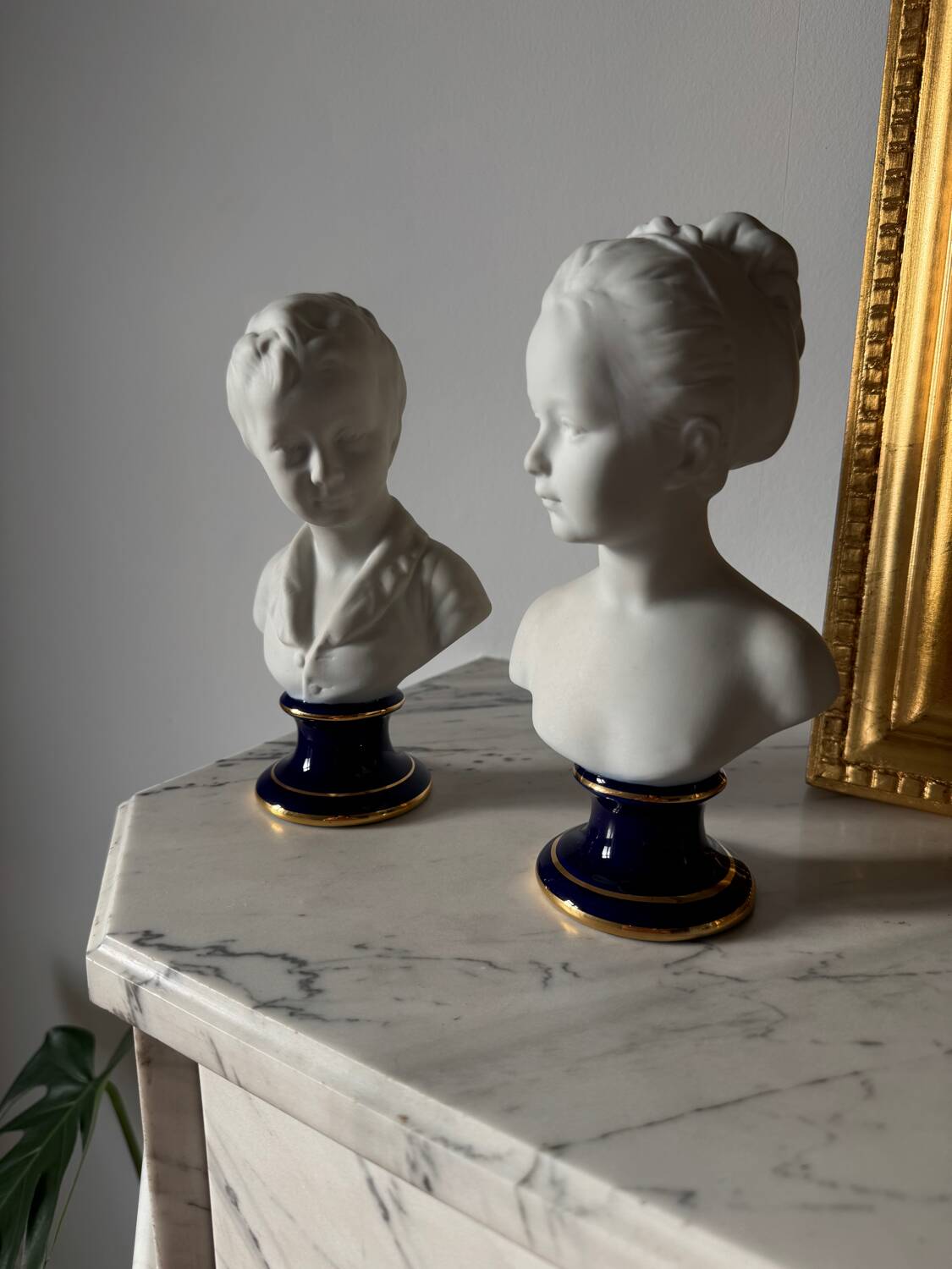 Louise porcelain busts