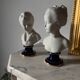 Louise porcelain busts