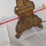 Pied de lampe en laiton