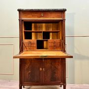 Lady's Secretary In Mahogany Louis XVI XVIII Eme Century