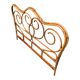 Bamboo and rattan headboard 160cm vintage 1960