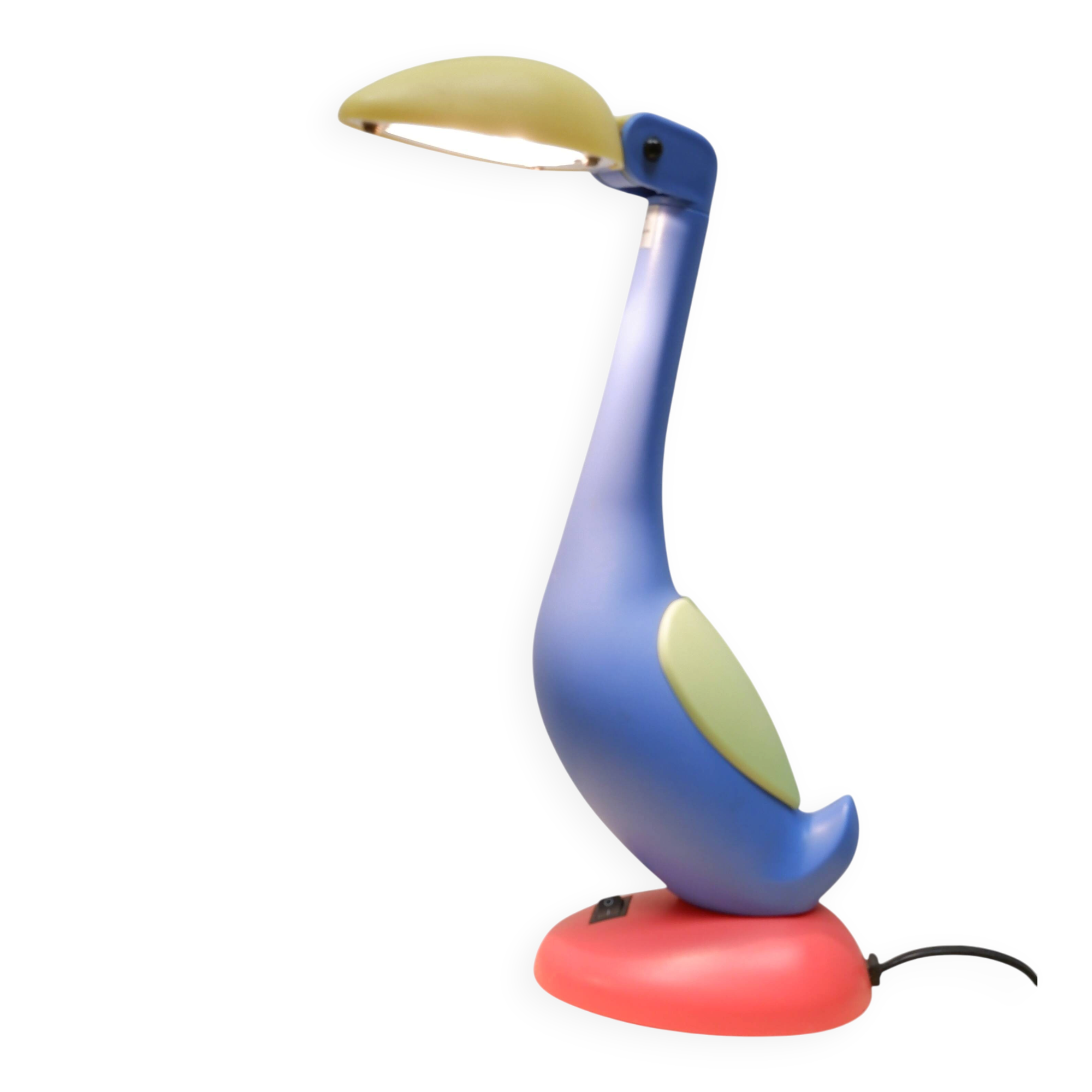 Vintage Pingouin table lamp, 1980s