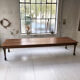 Table de ferme métier 4m chêne XXL