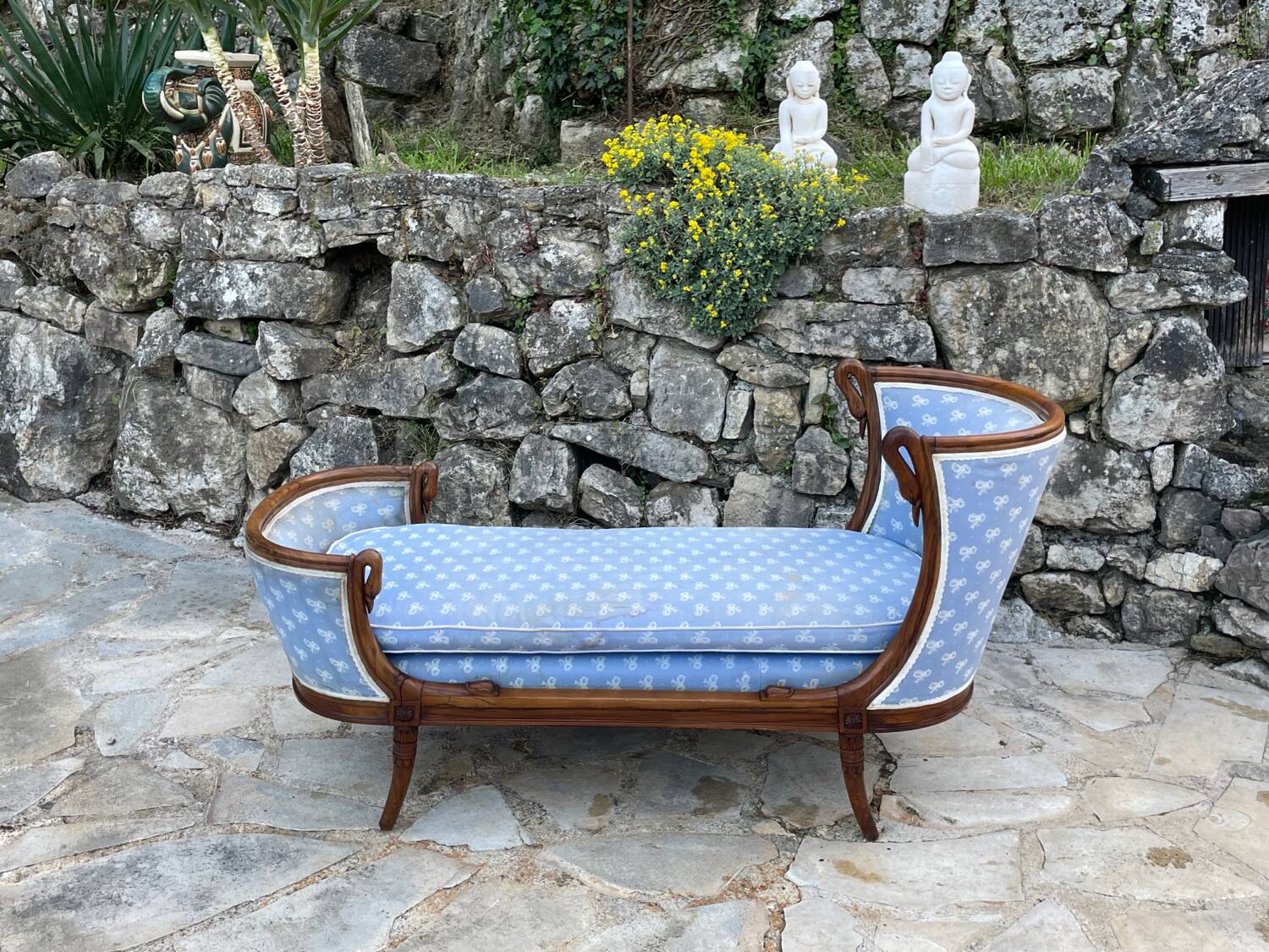 Little Duchess with swan's neck in mahogany, Empire period