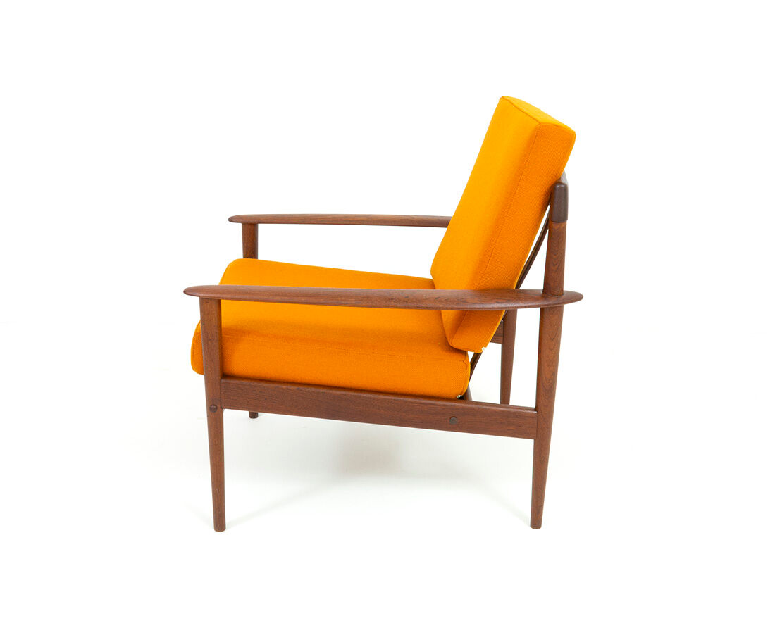 Teak armchair by Grete Jalk for Poul Jeppesen