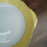 Round dish k and G Lunéville France daffodil model