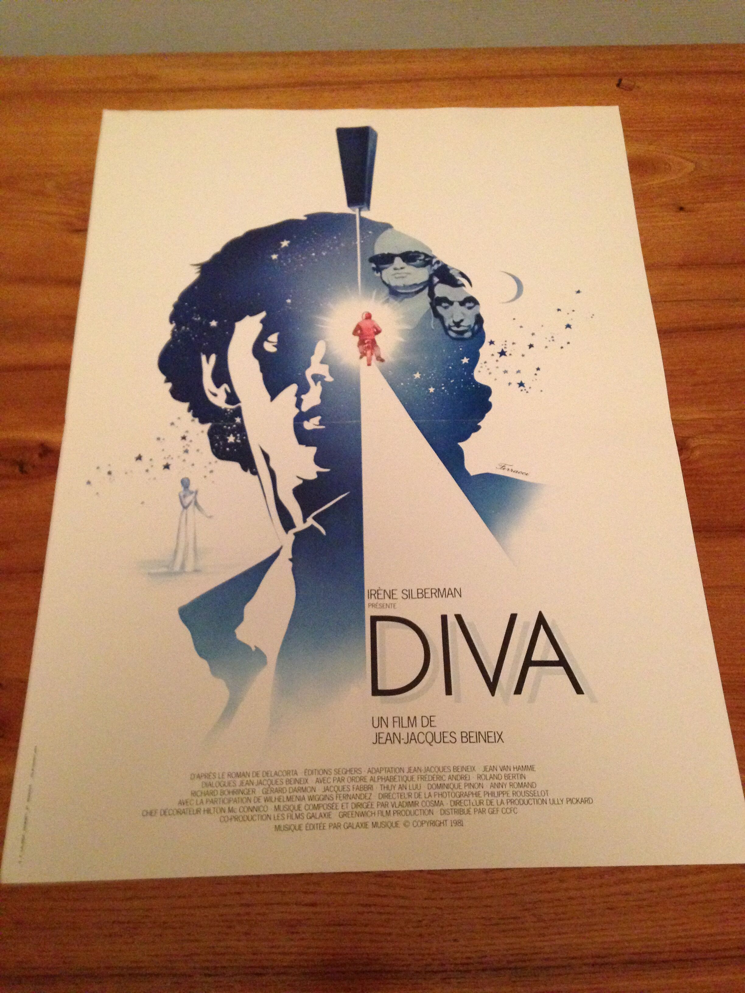 Affiche du film "diva"