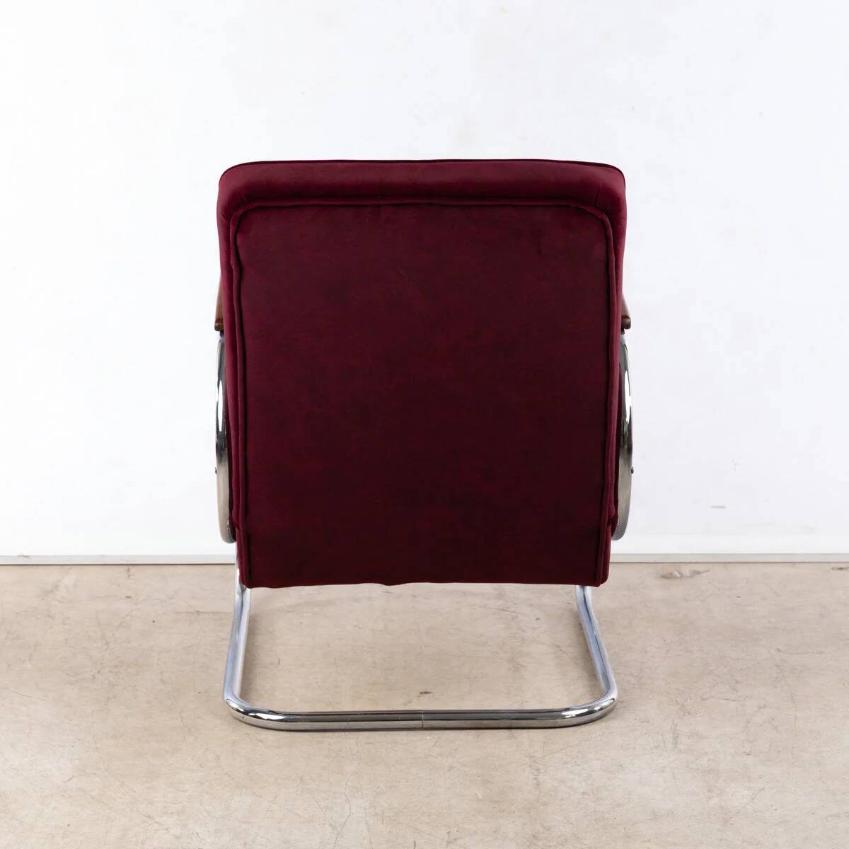 1930s Bauhaus Cantilever Armchair Model EK32, Pair of 2 by Gottwald