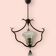 Murano Glass Brass Light Pendant 1950’s