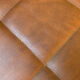 Set of 5 faux leather armchairs in fawn from the 1950s.