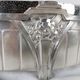French Art Decó jardinière, from the 1930s, in silver plated from Dilecta orfevrerie