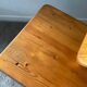 Vintage ergonomic chair in solid pine