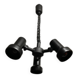 Industrial retractable adjustable 3 spot light  chandelier