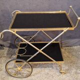 Brass rolling trolley