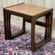 Set of 3 teak nesting tables from the GPlan brand from the 1970s