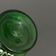 Pair of Marie Gregory vases in green floral decoration enamelled 1900