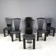 Post modern dining chairs by Pietro Costantini, 1980s, set of 6
