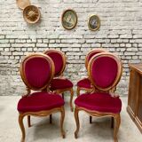 4 medallion chairs