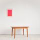 Extendable table by Svend Aage Madsen for K. Knudsen & Son