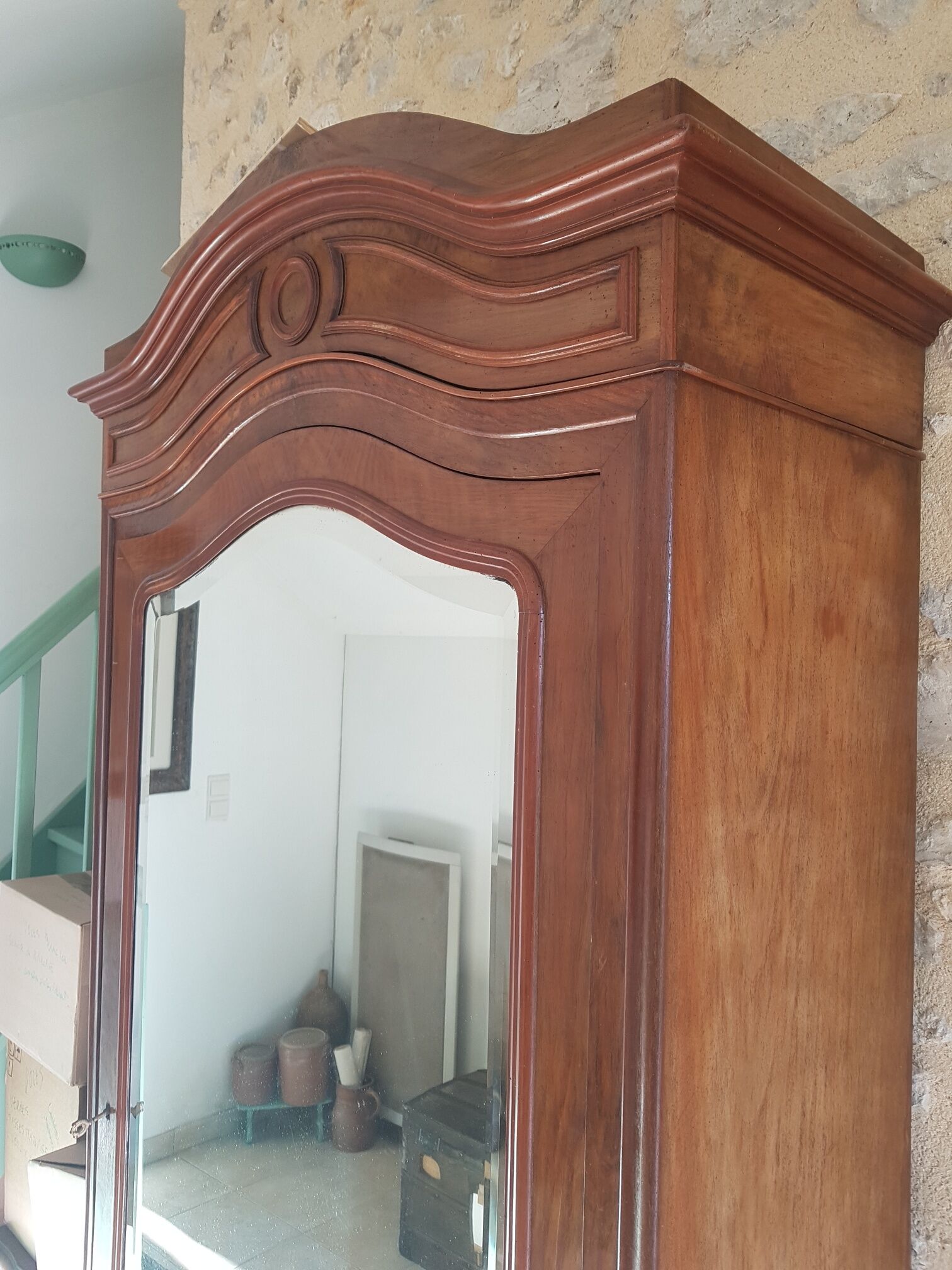 Bedroom wardrobe linen antique ice cabinet