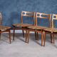 Dining Room Chairs Model 138 by Johannes Andersen for Uldum Møbelfabrik, 1960s, Set of 4