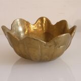 Empty vintage cast brass pocket 1960