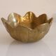 Empty vintage cast brass pocket 1960