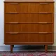 Teak chest of drawers, Denmark, 1960s/70s, vintage, mid-century modern