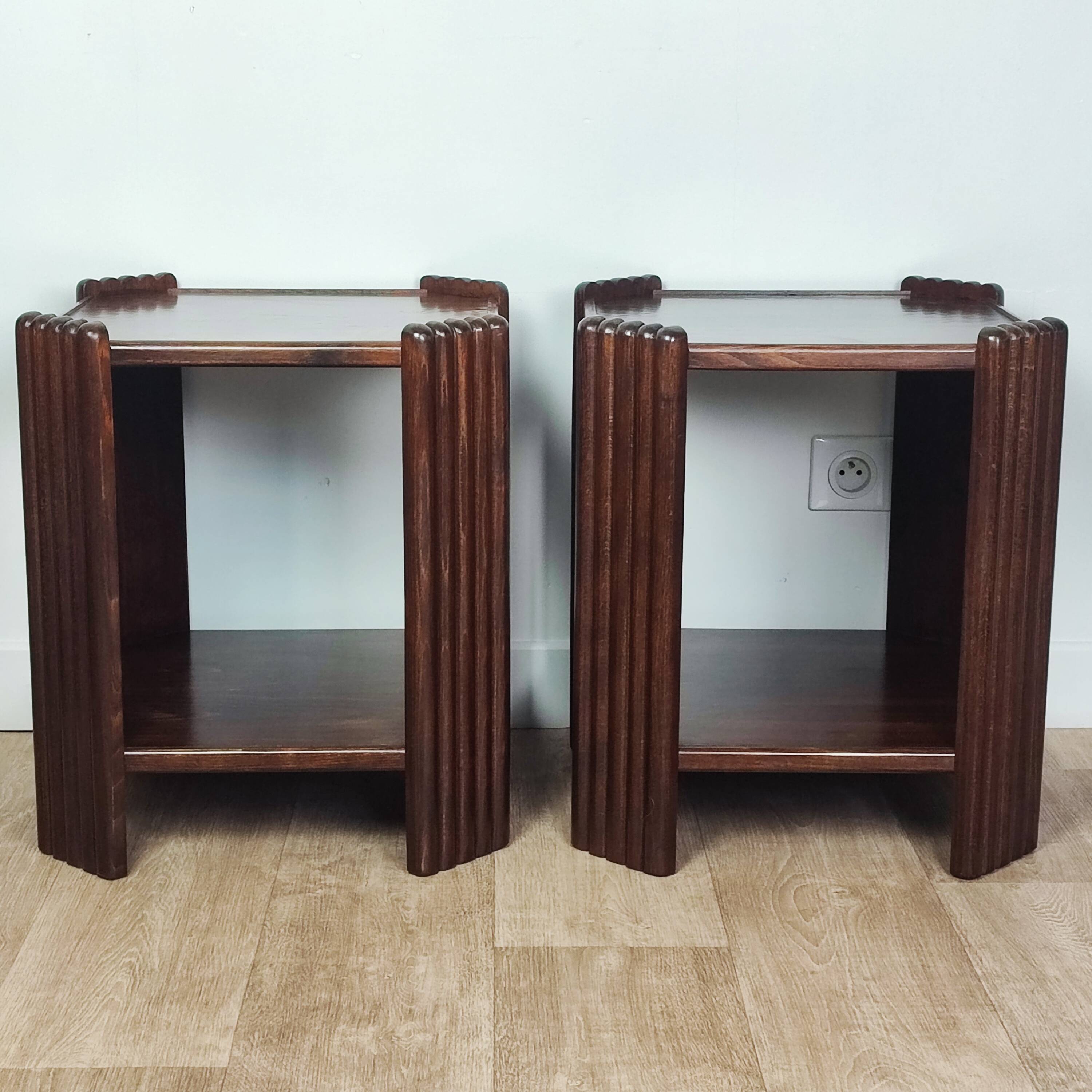 Art Deco end tables
