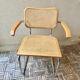 Cesca B64 armchair designed by Marcel Breuer, vintage Italy, 1980s.