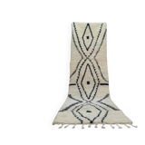 Berber beni mrirt hallway rug