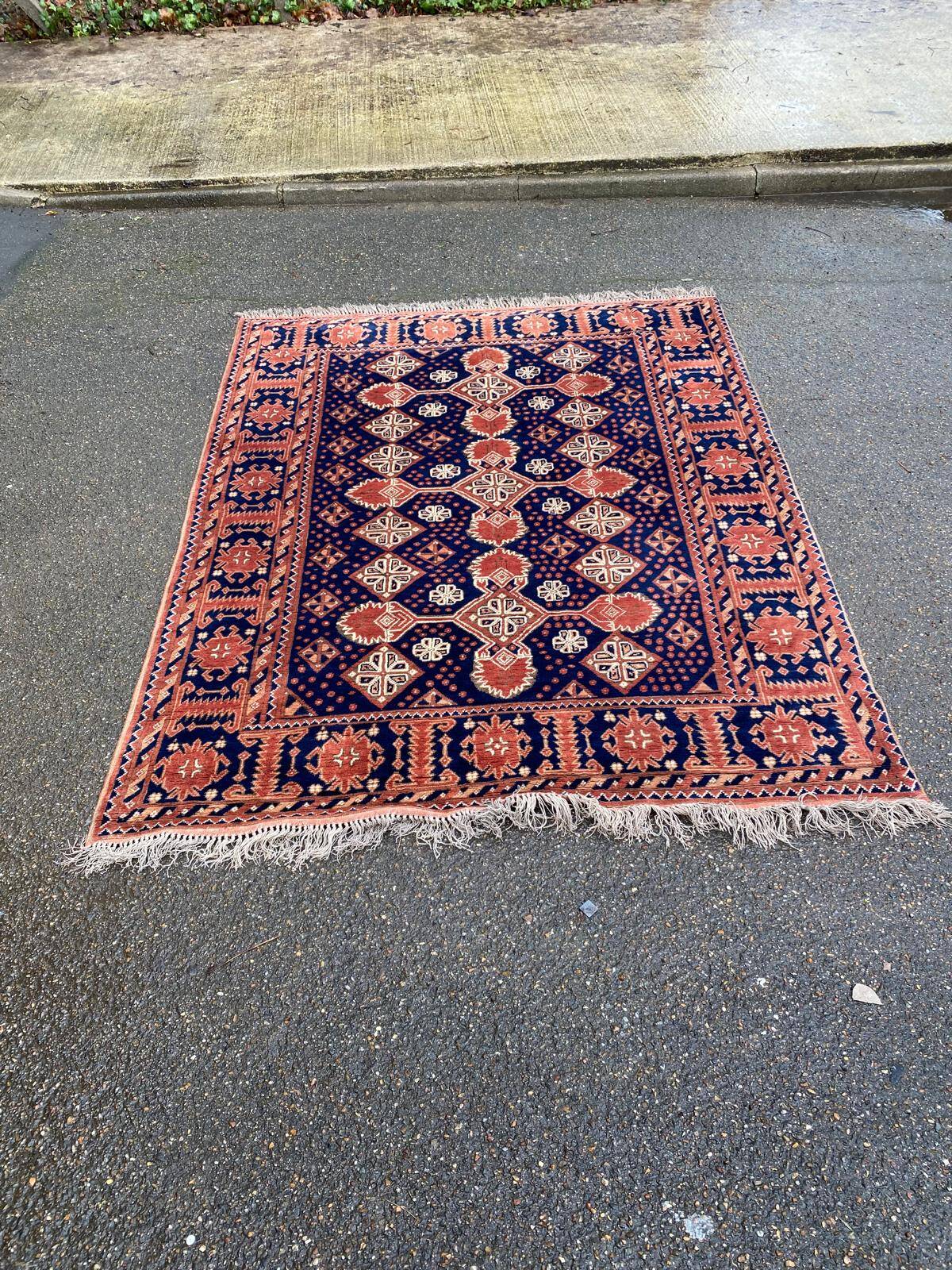 Turkmen Persian carpet 160x210cm