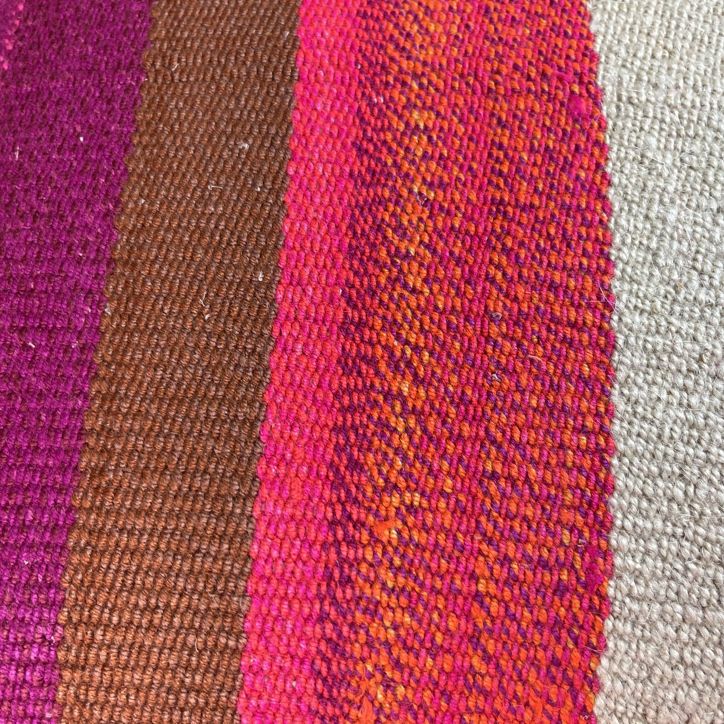 Vintage Turkish Kilim Cushion Cover , 40 x 40 cm