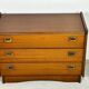 Commode marine en placage de teck Gautier france 1960