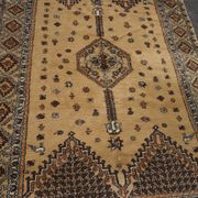 Ancien tapis de fès maroc laine très serrée tissé main