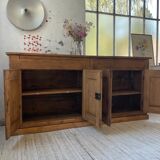 Row of pine loom furniture
