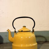 Decorative set of enameled kitchen appliances