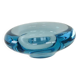 Glass platter, Danish design, 1960s, manufacturer: Holmegaard, designer: Pe