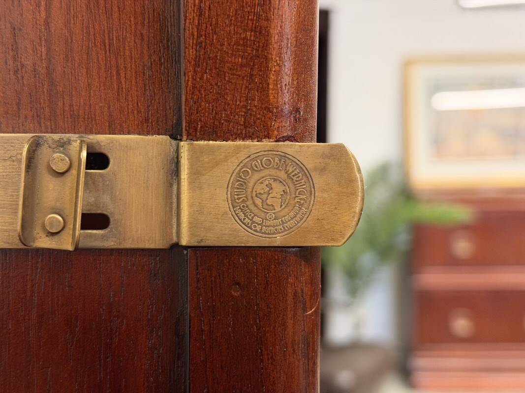 Original mahogany Globe Wernicke English bookcase