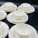 Vintage Arcopal Ivoire Trianon Service Table 18 Pieces