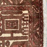 Vintage persian carpet hamadan 128x212 cm
