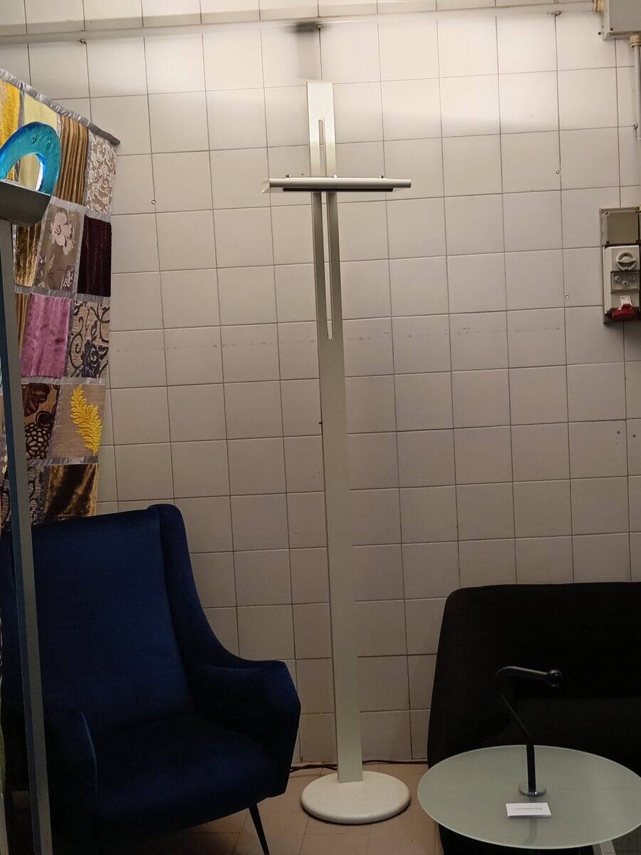 Domea floor lamp by Bruno Gecchelin for Oluce, 1985