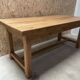 Table de ferme en chêne massif 180cm