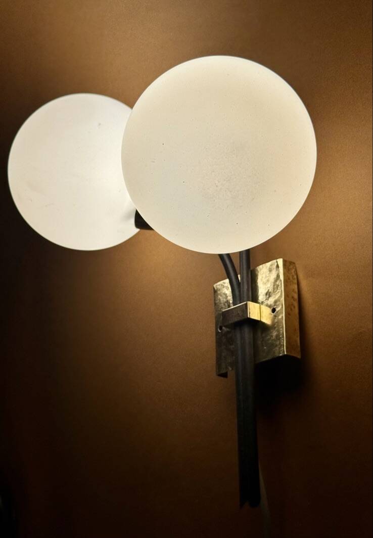 house wall light Lunel France 1950