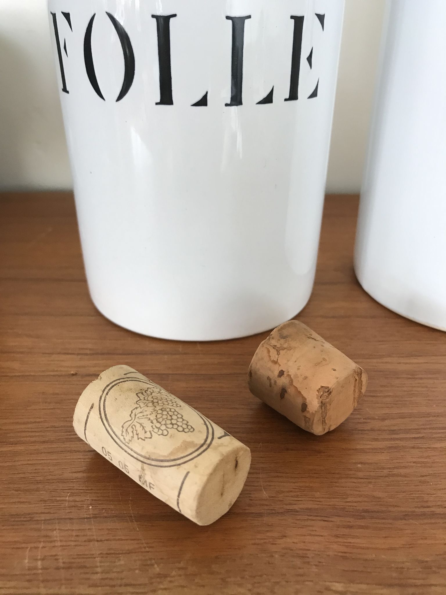 Paire de bouteilles
