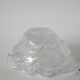 large Biot style bubbled glass mortar with pestle Design 1970