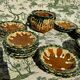 Vintage 12-piece set from Sars Maine pottery