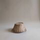 Panier rond en osier bois clair
