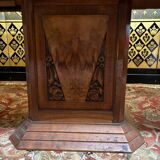 Art deco dining table central leg