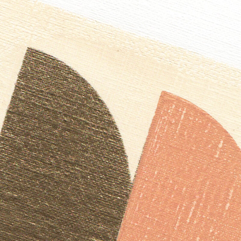 Painting on paper, dated and signed without frame